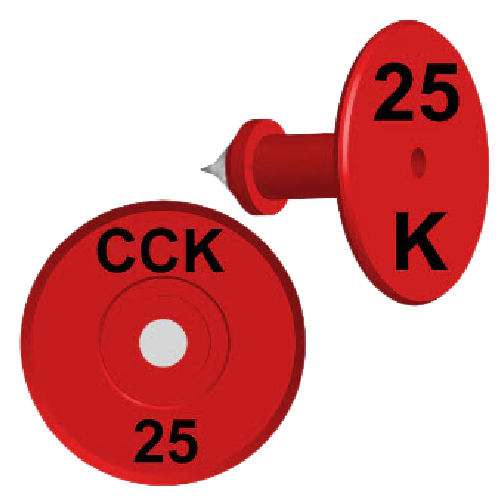 CCK - Tag Grouping - Y-Tex - Button 2PC - Custom 2 Sides