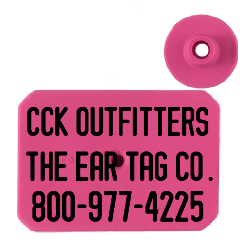 CCK - Tag Grouping - Y-Tex - Large Hog 2PC - Custom 1 Side