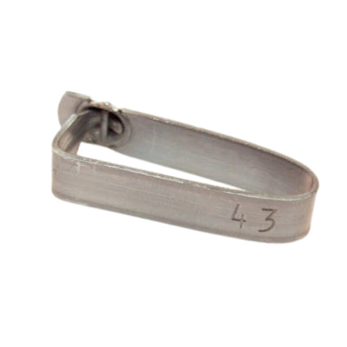 CCK - Tag Parent - National Band & Tag - #49 Double Plated Steel Tag