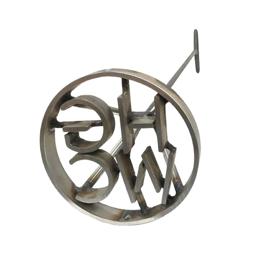 L&H Stainless Steel Branding Iron - 4 Custom Characters