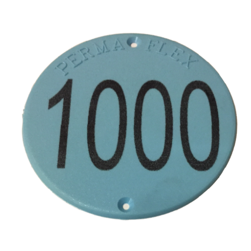 Large Round Numbered Row Tag - Style #7366 Vineyards, Orchards, Trees, Equipment & Industrial Tag