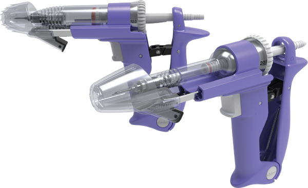 Datamars Syringe Simcro Tube Fed Sekurus Injector - Selectable Dose - with Small/Medium/Large Draw-Off Cap