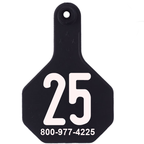 Y-Tex AA Medium 3* Custom 1 Side Tag - Female Tag Only