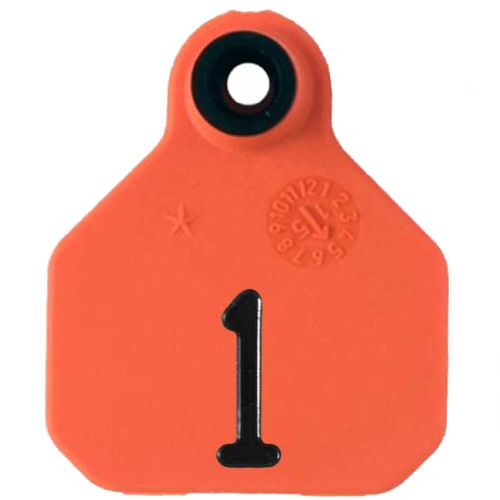 Y-Tex AA Mini 1* Numbered 1 Side Tag - Female Tag Only