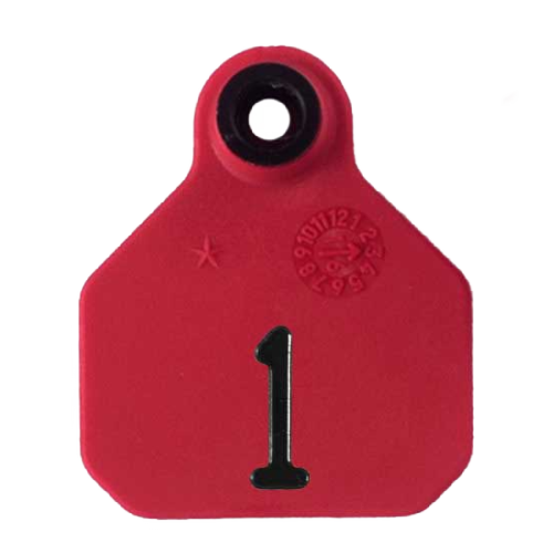 Y-Tex AA Mini 1* Numbered 2 Sides Tag - Female Tag Only