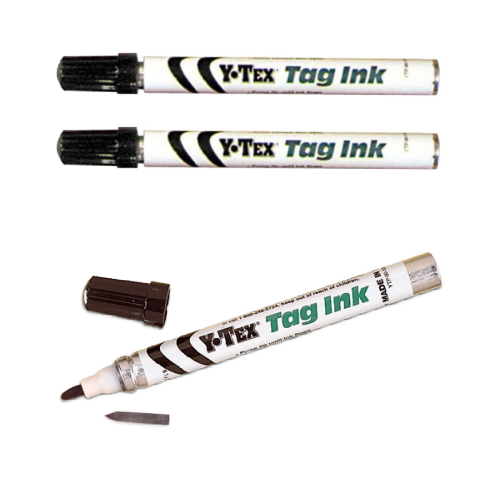 Y-Tex Accessories - Tag Ink Marker - Black - 3 in a Pack