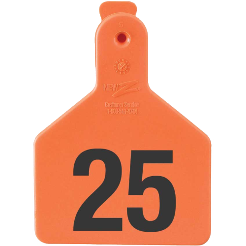 Z-Tag Z1 1-Piece Calf Numbered 1 Side Tag