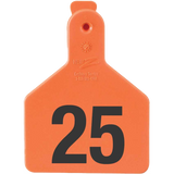 Z-Tag Z1 1-Piece Calf Numbered 1 Side Tag