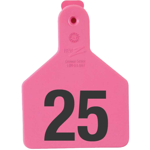 Z-Tag Z1 1-Piece Calf Numbered 1 Side Tag