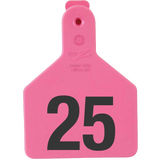 Z-Tag Z1 1-Piece Calf Numbered 1 Side Tag