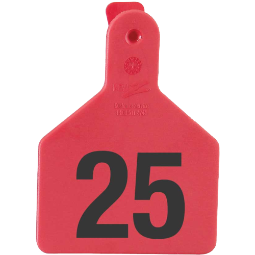 Z-Tag Z1 1-Piece Calf Numbered 1 Side Tag