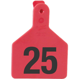 Z-Tag Z1 1-Piece Calf Numbered 1 Side Tag