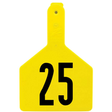 Z-Tag Z1 1-Piece Cow Custom 1 Side Tag