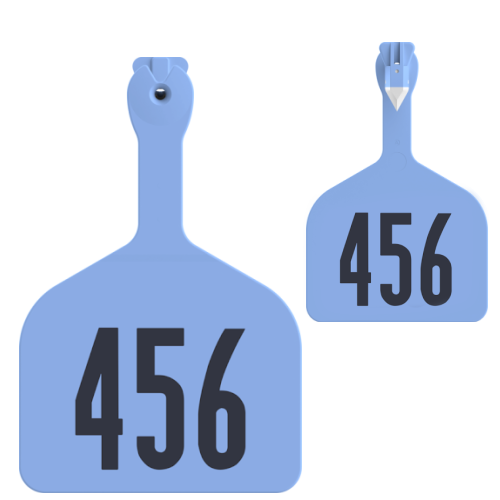 Z-Tag Z1 Feedlot Numbered 2 Sides Tag