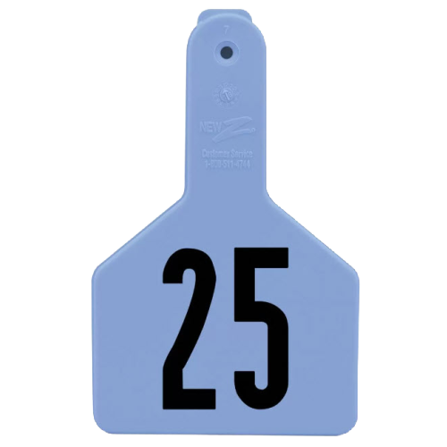 Z-Tag Z1 1-Piece Long Neck Calf Custom 1 Side Tag