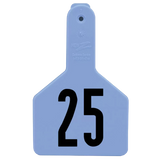 Z-Tag Z1 1-Piece Long Neck Calf Custom 2 Sides Tag