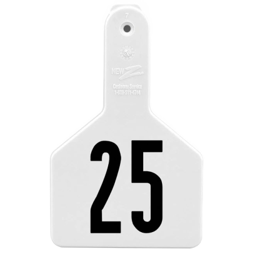 Z-Tag Z1 1-Piece Long Neck Calf Custom 1 Side Tag