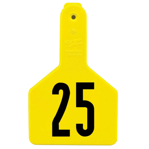 Z-Tag Z1 1-Piece Long Neck Calf Custom 1 Side Tag