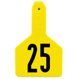 Z-Tag Z1 1-Piece Long Neck Calf Custom 2 Sides Tag