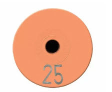 Allflex Global Numbered Male Button with Numbered Female Round - Set