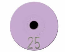 Allflex Global Numbered Male Button with Numbered Female Round - Set