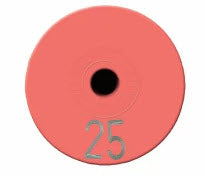 Allflex Global Numbered Male Button with Numbered Female Round - Set