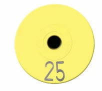 Allflex Global Numbered Male Button with Numbered Female Round - Set