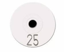 Allflex Global Bag of Pre-Numbered Male Buttons - Male Button Only (25/bag)