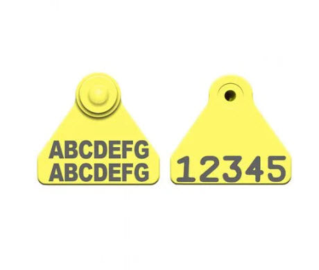 Allflex Global Sheep Mini Custom 1 Side Female Tag with Custom 1 Side Male Tag