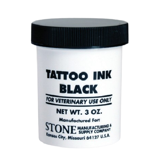 Stone Tattoo Ink - Black - 3oz