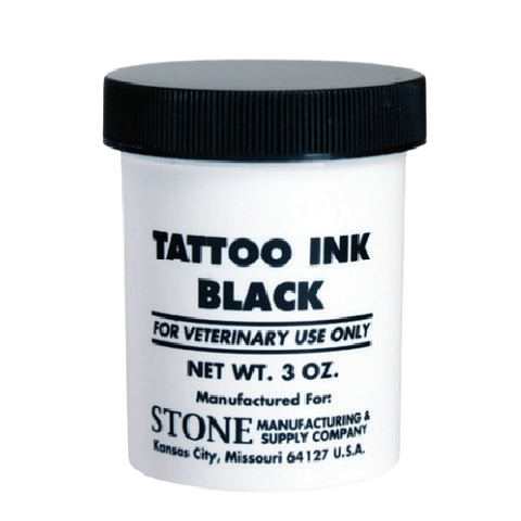 Stone Tattoo Ink - Black - 3oz