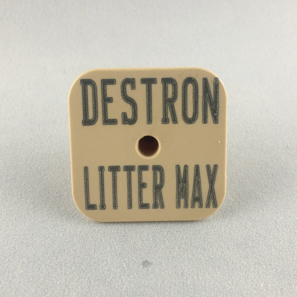 Destron Fearing Duflex Bag of Hog Litter Max Blank Tags With Rounds (25/bag)