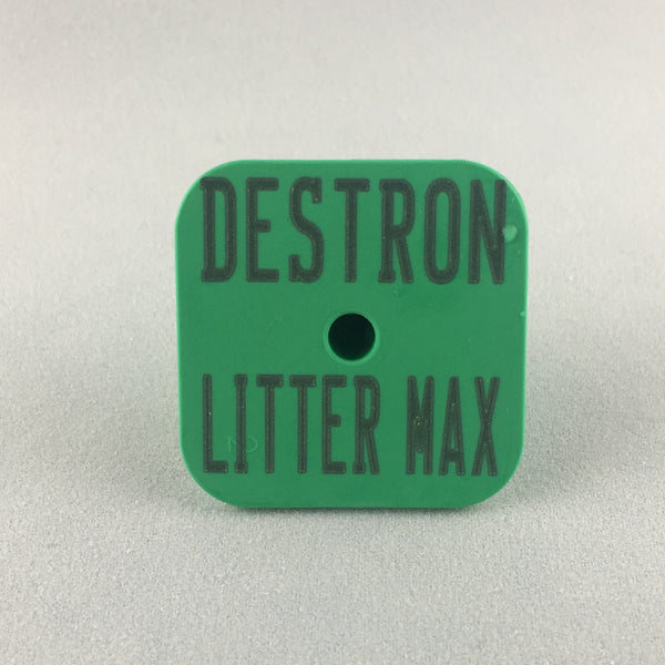 Destron Fearing Duflex Bag of Hog Litter Max Blank Tags With Rounds (25/bag)