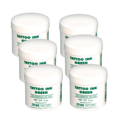 Stone Tattoo Ink - Green - 3oz (6/case)