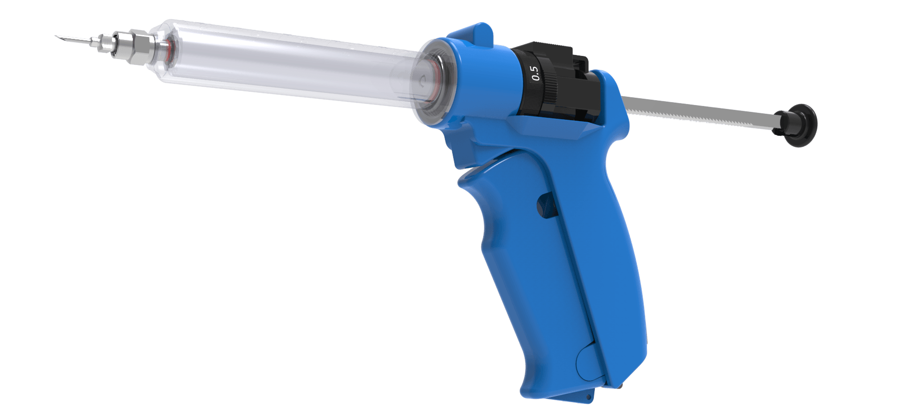 Datamars Syringe NJ Phillips Repeater Applicator - Pistol Grip