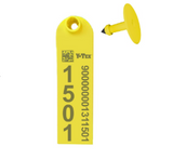 Ultra High Frequency UHF Numbered 1 Side Strip Tag With Button