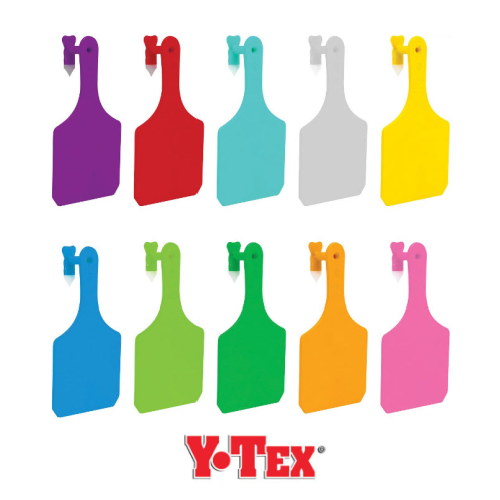 Y-Tex Y-Tag Bag of Cow Blank Tags (25/bag)